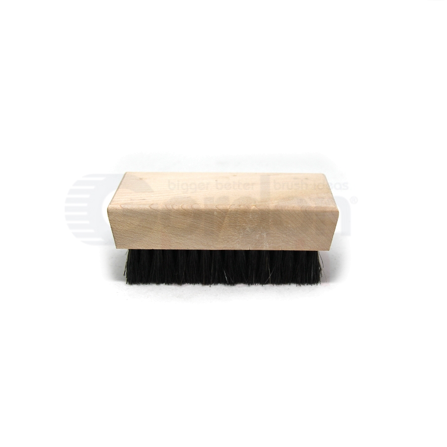 Horse Hair Bristle, 4-1/4" x 2-1/2" Wood Block Brush 2