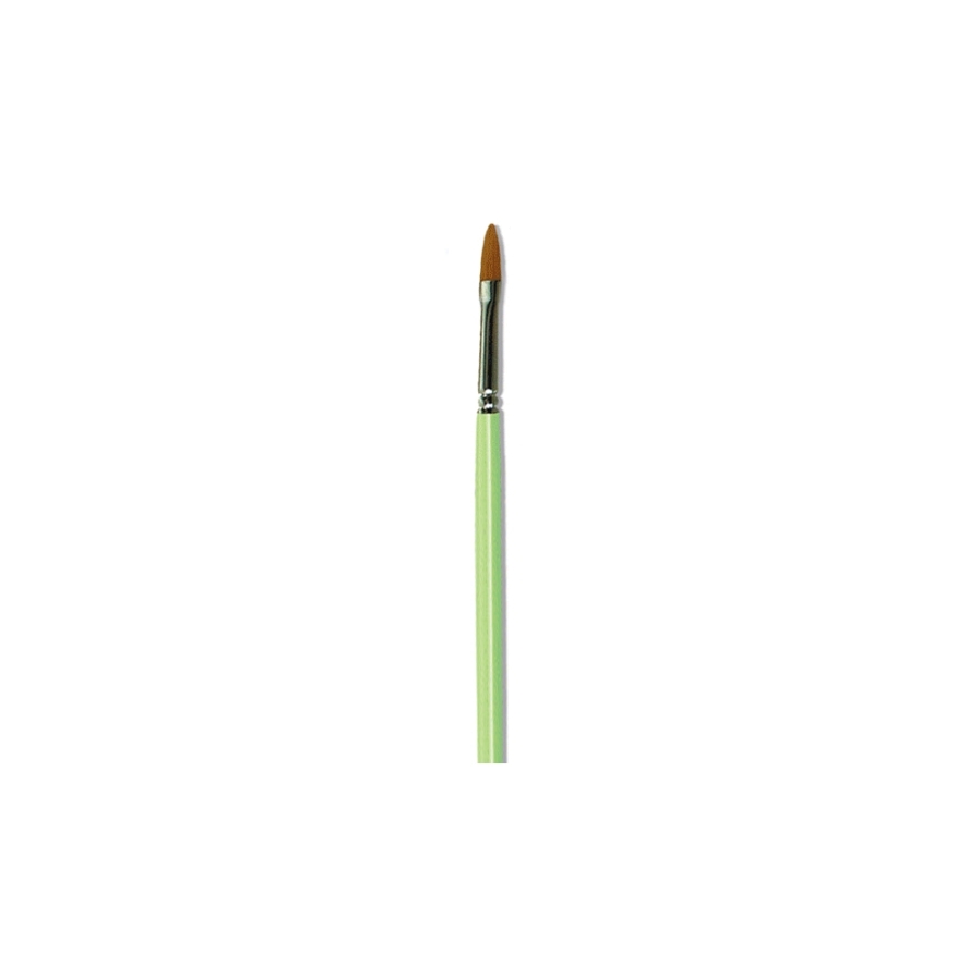 No. 12 Gold Taklon Filbert Brush - CP