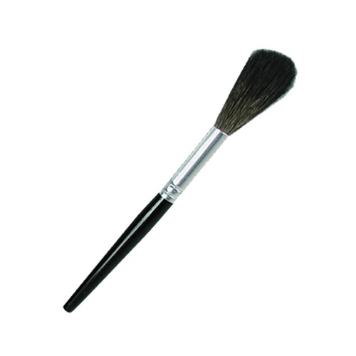 Round Black Squirrel Fingerprint Brush