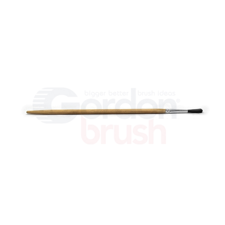 Size 4 Black Bristle Marking Brush 2