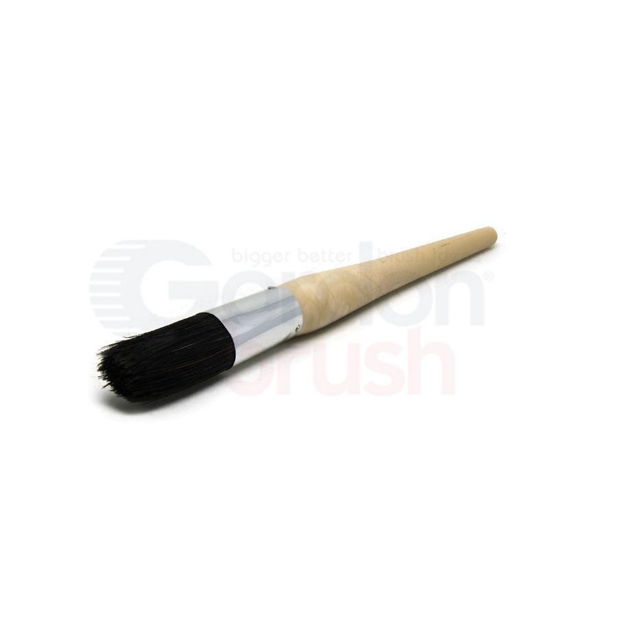 Size 4 Hog Bristle and Plastic Handle Sash Brush